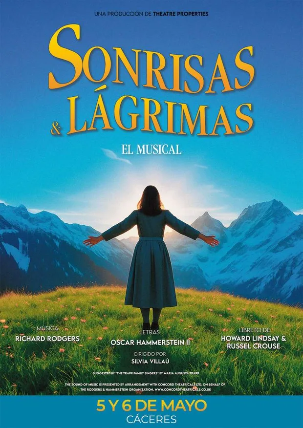 Cartel de SONRISAS Y LÁGRIMAS, EL MUSICAL