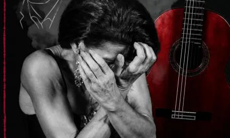 Cartel de VUELA ALTO TRIBUTO A BAMBINO, con CATY PALMA