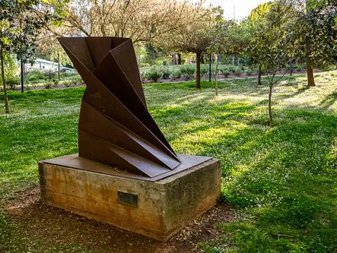 Cartel de Museo de Escultura al Aire Libre “Parque del Príncipe”