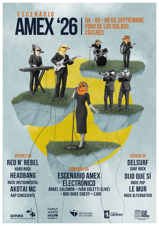 Cartel de Escenario AMEX