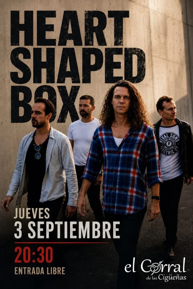 Cartel de Heart Shaped Box