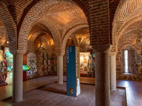Cartel de Conjunto Patrimonial y Arqueológico de Bujaco.- Centro de Interpretación