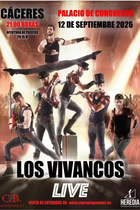 Cartel de LOS VIVANCOS LIVE